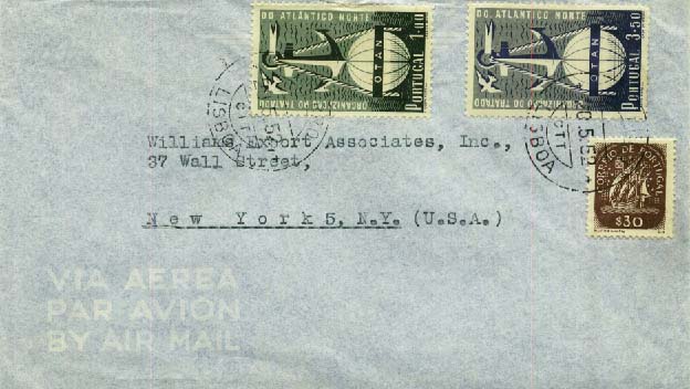 Beleg Portugal, , .  Motiv: Int.Organisationen,Nato,.  Details und ...