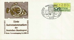 1420: German Federal Republic - ATM/Frama labels