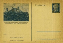 Ganzsache DDR, .  Motiv: Religion, Christliche, Luther/Refomation.  ...