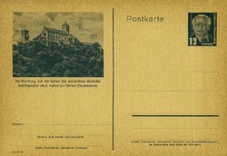 Ganzsache DDR, .  Motiv: Religion, Christliche, Luther/Refomation.  ...