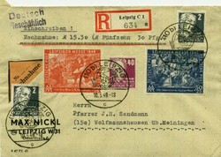 Beleg Sowjetische Zone, , .  Motiv: Ausstellungen/Ereignisse,Messen ...