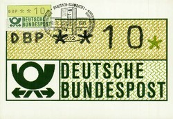 1420: German Federal Republic - ATM/Frama labels
