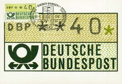 1420: German Federal Republic - ATM/Frama labels