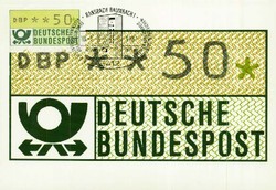 1420: German Federal Republic - ATM/Frama labels