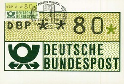 1420: German Federal Republic - ATM/Frama labels
