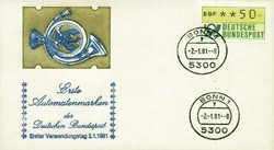 1420: German Federal Republic - ATM/Frama labels