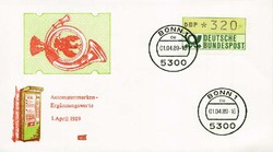 1420: German Federal Republic - ATM/Frama labels