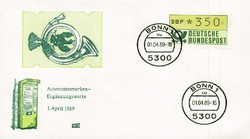1420: German Federal Republic - ATM/Frama labels