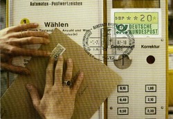 1420: German Federal Republic - ATM/Frama labels