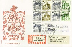 1420: German Federal Republic - Se-tenant prints