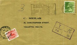 4355: Malta - Postage due stamps