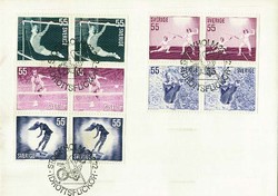 Beleg Schweden, , Ersttagsbrief.  Motiv: Sport u. Spiel,Tennis,Tennis ...