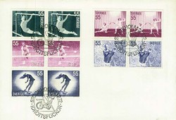 Beleg Schweden, , Ersttagsbrief.  Motiv: Sport u. Spiel,Tennis,Tennis ...