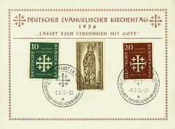 Beleg DDR, , .  Motiv: Religion,Christliche,Kirchentage.  Details und ...