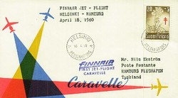 Beleg Finnland, , Erstflug.  Motiv: Luftfahrt,Flugpost,sonstige ...
