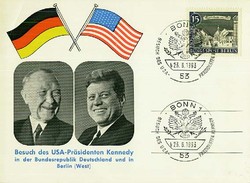 Beleg Bundesrepublik Deutschland, , .  Motiv: Geschichte,Politiker ...