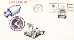 Beleg USA, , .  Motiv: Weltraum,Raumfahrt,Apollo.  Details und ...