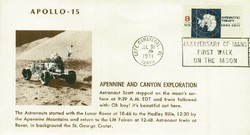 Beleg USA, , .  Motiv: Weltraum,Raumfahrt,Apollo.  Details und ...