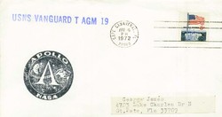 Beleg USA, , .  Motiv: Weltraum,Raumfahrt,Apollo.  Details und ...