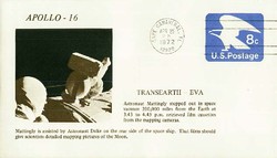 Beleg USA, , .  Motiv: Weltraum,Raumfahrt,Apollo.  Details und ...