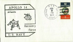 Beleg USA, , .  Motiv: Weltraum,Raumfahrt,Apollo.  Details und ...