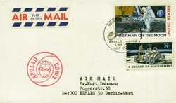 Beleg USA, , .  Motiv: Weltraum,Raumfahrt,Apollo.  Details und ...