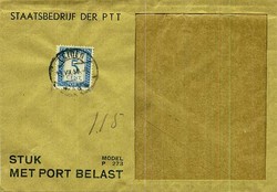 Beleg Niederlande, , .  Details und Erhaltung siehe Abbildung. 