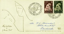 Beleg Niederlande, , Ersttagsbrief.  Details und Erhaltung siehe ...