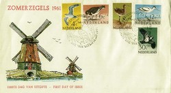 Beleg Niederlande, , Ersttagsbrief.  Motiv: Tiere,Vögel,allgemein.  ...