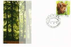 Beleg Polen, , Ersttagsbrief.  Motiv: Tiere,Säugetiere,allgemein.  ...