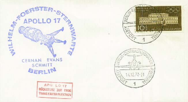 Beleg Bundesrepublik Deutschland, , .  Motiv: Weltraum,Raumfahrt ...