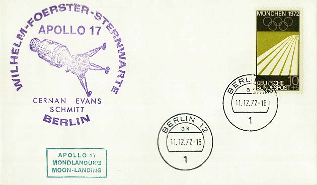 Beleg Bundesrepublik Deutschland, , .  Motiv: Weltraum,Raumfahrt ...