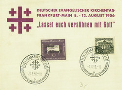 1420: German Federal Republic - Cancellations and seals