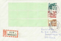 1420: German Federal Republic - Coil stamps