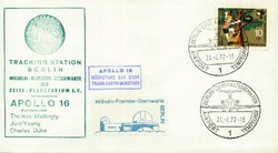 Beleg Berlin, .  Motiv: Weltraum,Raumfahrt,Apollo.  Details und ...