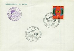 Beleg Bundesrepublik Deutschland, , .  Motiv: Weltraum,Raumfahrt ...