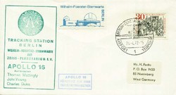 Beleg Bundesrepublik Deutschland, , .  Motiv: Weltraum,Raumfahrt ...