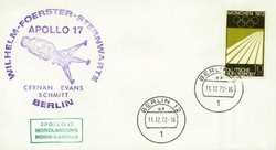 Beleg Bundesrepublik Deutschland, , .  Motiv: Weltraum,Raumfahrt ...