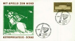 Beleg Bundesrepublik Deutschland, , .  Motiv: Weltraum,Raumfahrt ...