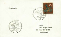 Beleg Bundesrepublik Deutschland, , .  Motiv: Weltraum,Raumfahrt ...