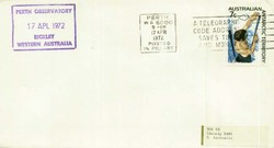 Beleg Australien, , .  Motiv: Weltraum,Raumfahrt,sonstige.  Details ...