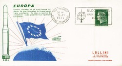 Beleg Frankreich, , .  Motiv: Weltraum,Raumfahrt,sonstige.  Details ...