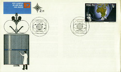 Beleg Südafrika, .  Motiv: Weltraum,Raumfahrt,sonstige.  Details und ...