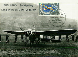 Beleg Schweiz, , Ersttagsbrief.  Motiv: Luftfahrt,Flug Ereignisse,- ...