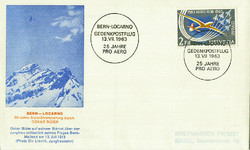 Beleg Schweiz, , Ersttagsbrief.  Motiv: Luftfahrt,Flug Ereignisse,- ...