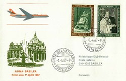 Beleg Sowjetunion, , Erstflug.  Motiv: Luftfahrt,Flugpost,sonstige ...