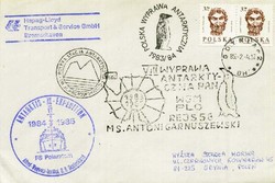 Beleg Polen, , .  Motiv: Expeditionen,Antarktis,.  Details und ...