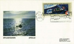 Beleg USA, , .  Motiv: Weltraum,Raumfahrt,Apollo.  Details und ...