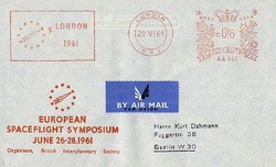 Beleg Grossbritannien, , .  Motiv: Weltraum,Raumfahrt,sonstige.  ...