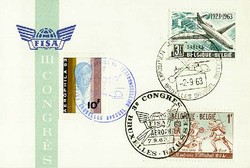 Beleg Belgien, .  Motiv: Weltraum,Raumfahrt,sonstige.  Details und ...